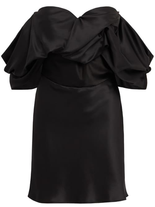 Giuseppe Di Morabito: Silk short dress