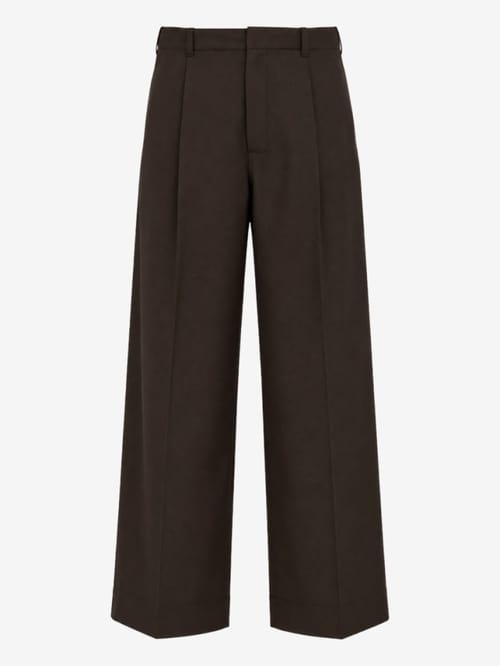 Lemaire: Single pleat tailored pants