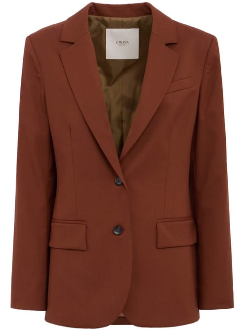 CRUNA: Slim fit single-breasted blazer