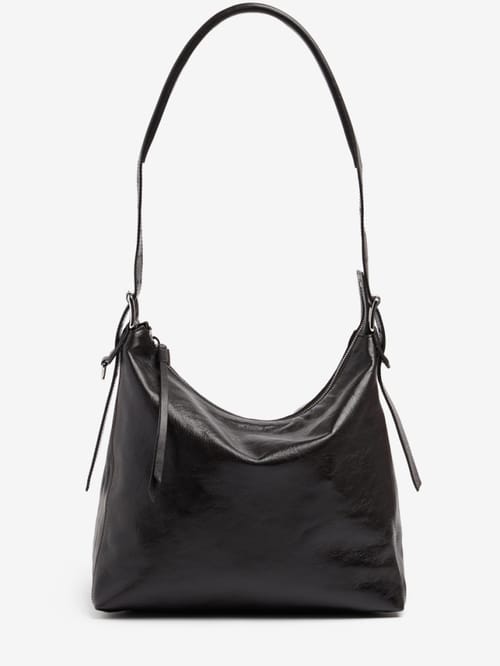 Lemaire: Small belted hobo bag