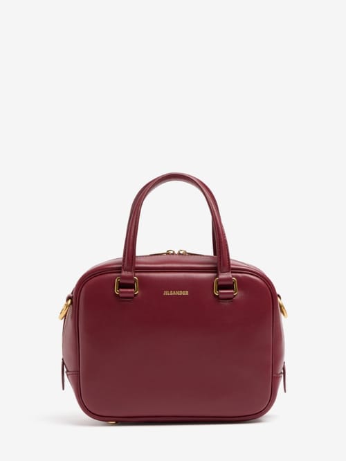 Jil Sander: Small Vision leather top handle bag