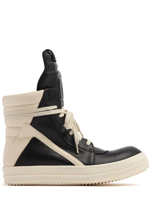 Rick Owens: 高帮皮革运动鞋