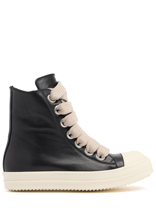 Rick Owens: Jumbolace 高帮皮革运动鞋