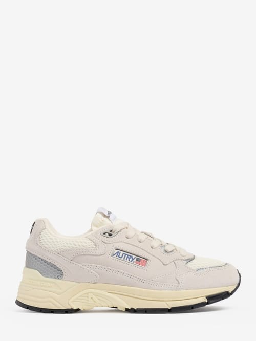 Autry: Baskets Hyperway Low en cuir de veau