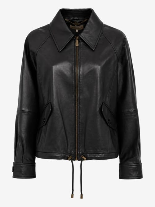 LUISA SPAGNOLI: Spartiti bomber jacket