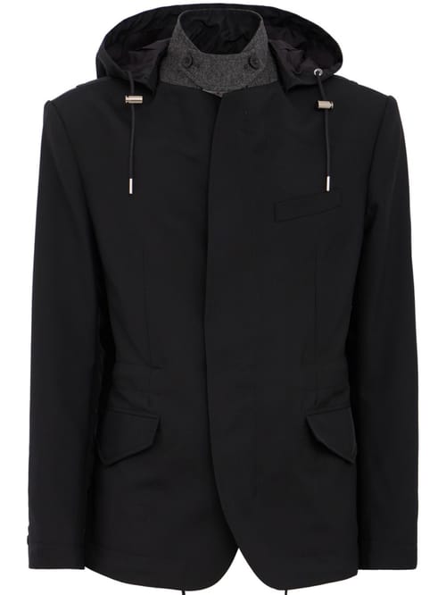 Sacai: Suiting x Nylon Twill Jacket