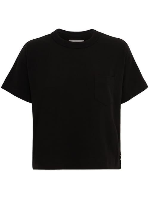 Sacai: 经典纯棉T恤