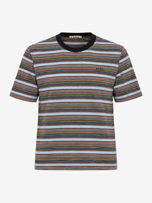 Marni: T-shirt essenziale in cotone