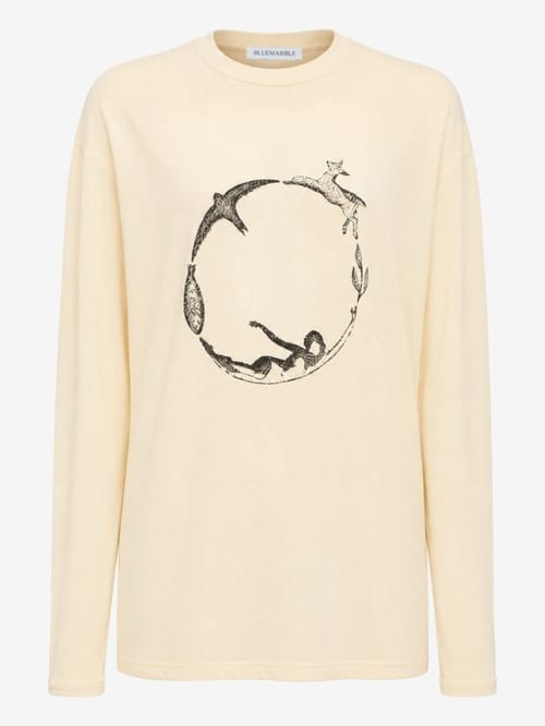 Bluemarble: Circle Of Life long sleeve cotton t-shirt
