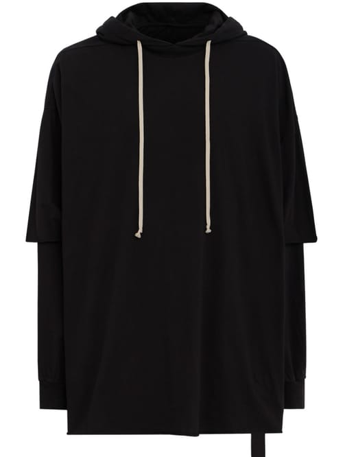 Rick Owens DRKSHDW: 短袖T恤 - tommy hustler 连帽衫
