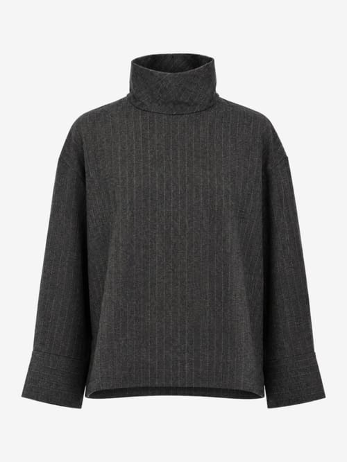 LA PISCINE: Turtle neck shirt