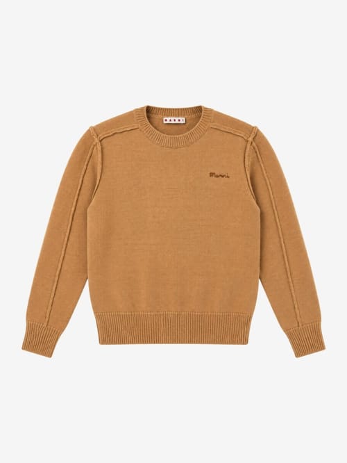 Marni Junior: Viscose blend knit sweater