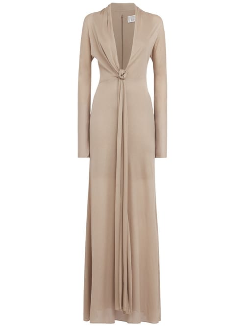 Giuseppe Di Morabito: Viscose Long Dress