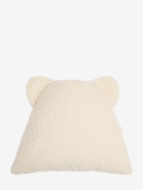 WIGIWAMA: Teddy-effect bear cushion