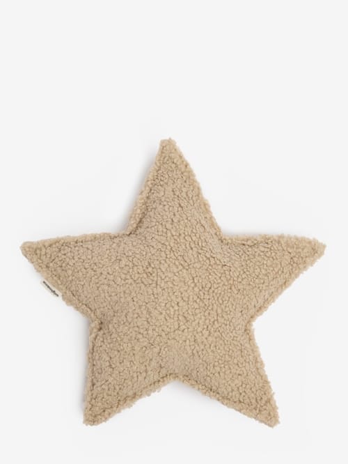 WIGIWAMA: Cuscino a stella effetto teddy