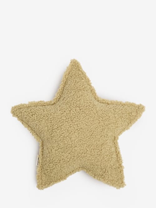 WIGIWAMA: Cuscino a stella effetto teddy
