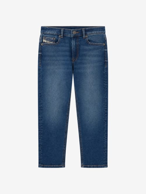 Diesel Kids: Washed denim jeans