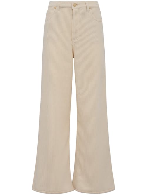 CRUNA: Wide Leg Mid Rise Pants