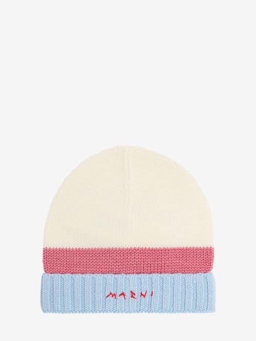 Marni Junior: Wool blend knit beanie