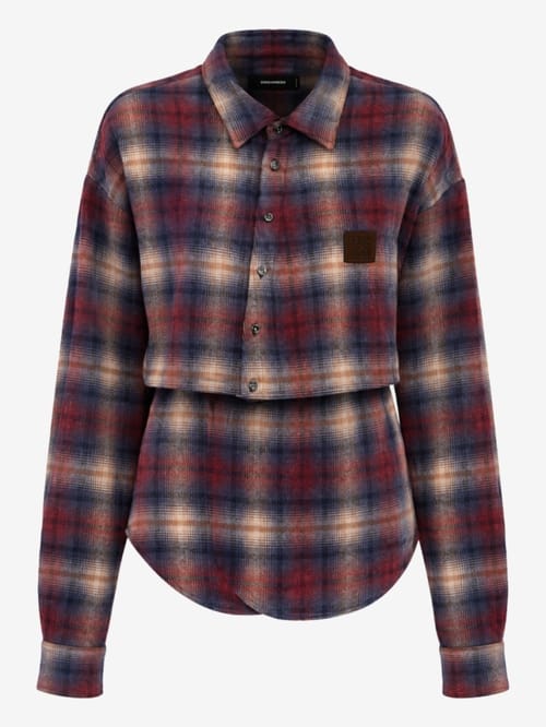 Dsquared2: Wrap Shirt