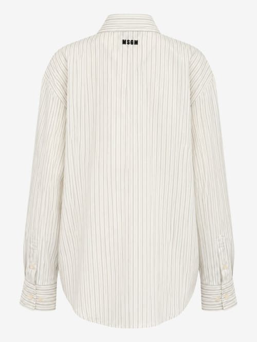 MSGM: Long sleeve Modal shirt