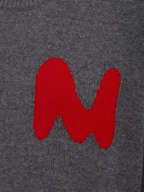 MSGM: Wool cashmere blend polo