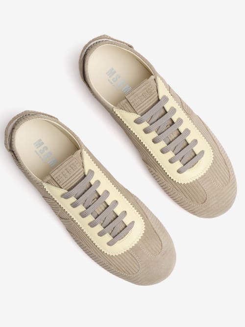 MSGM: Super flat suede sneakers