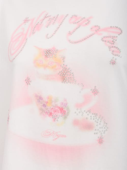 MSGM: Printed oversize t-shirt