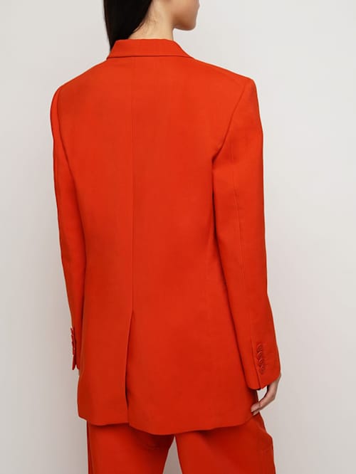 Stella McCartney: Fluid viscose blend oversized blazer
