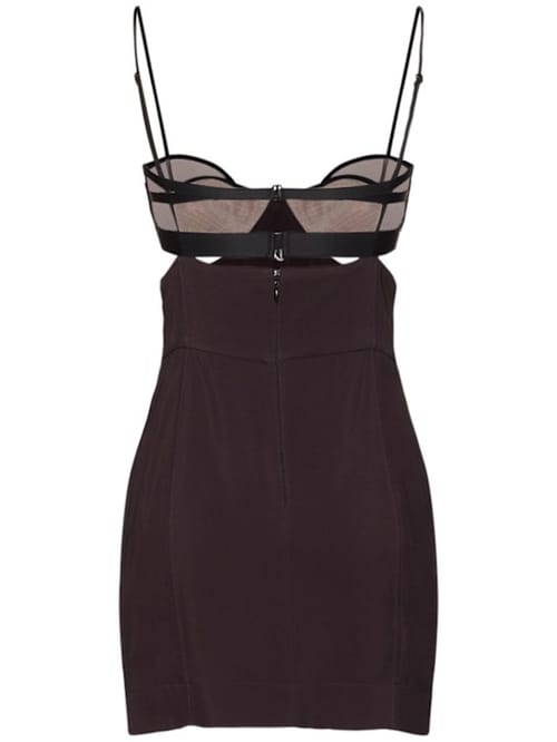 Nensi Dojaka: Minidress con cut out e coppe
