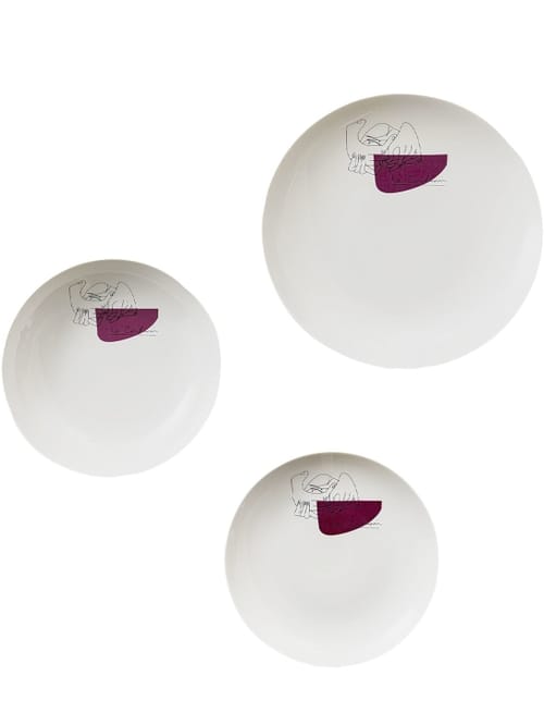 Cassina: Service Prunier盘子2个套装