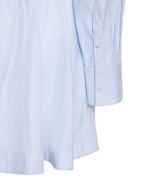 Valentino: Cotton A-line dress with belt