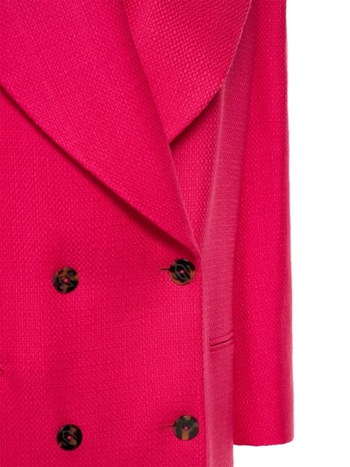 Giuseppe Di Morabito: 纹理羊毛大廓型西服夹克