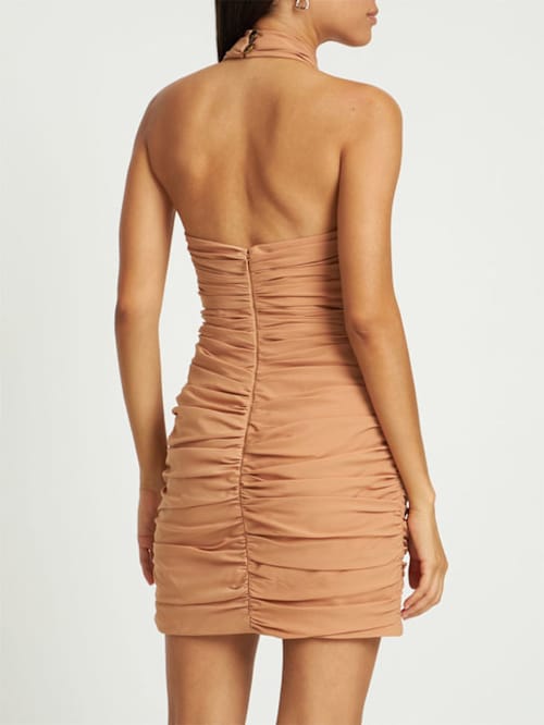 Giuseppe Di Morabito: Draped mini dress with cut-out