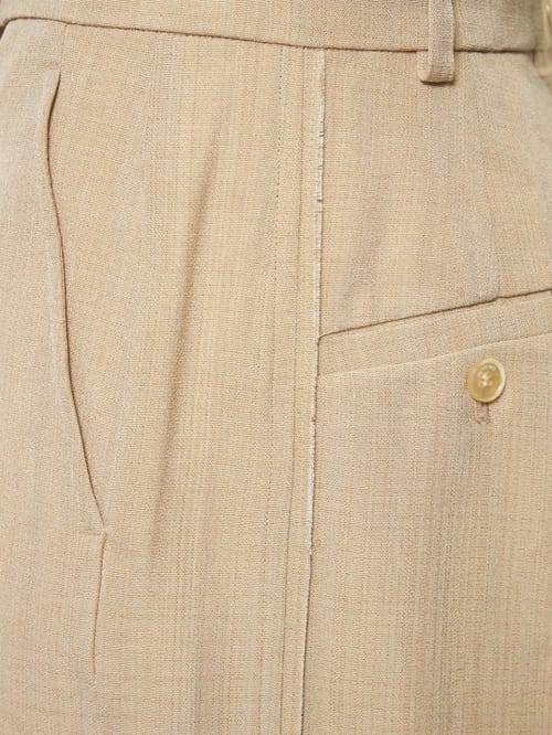 Jacquemus: Le Pantalon Astouin真丝混纺裤子