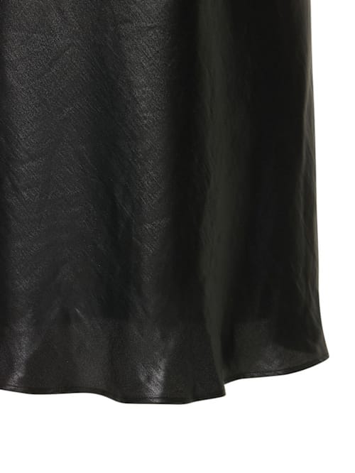 Stella McCartney: Vestido largo de raso con espalda abierta