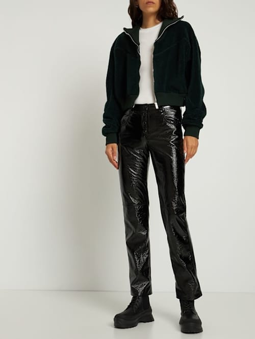 Stella McCartney: 毛绒拉链开合卫衣