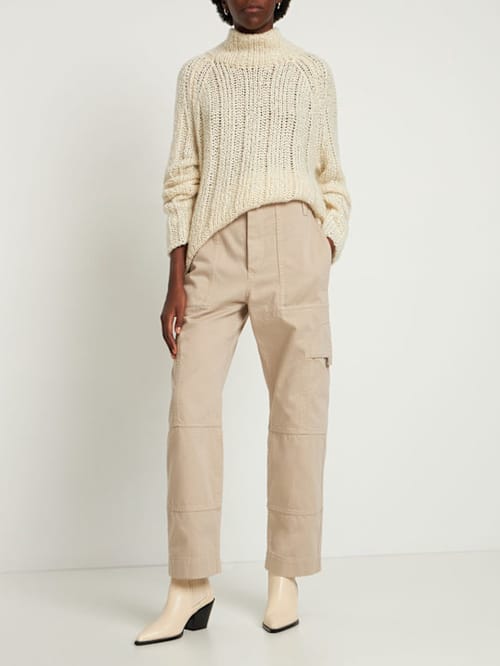 Marant Etoile: Samson棉质直筒裤