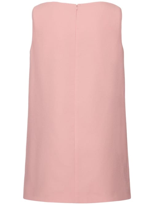 Emilia Wickstead: Cr pe A-line mini dress