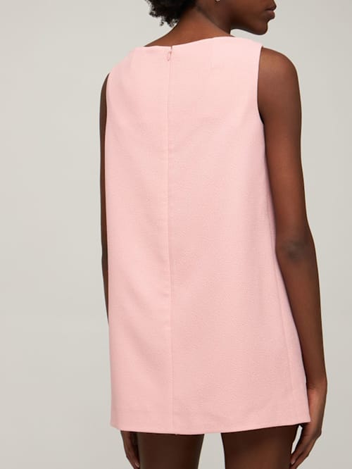 Emilia Wickstead: Cr pe A-line mini dress