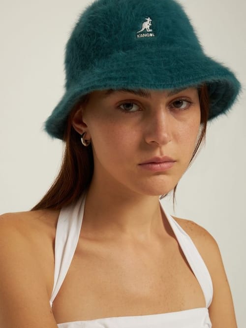 Kangol: Furgora休闲安哥拉羊毛混纺渔夫帽