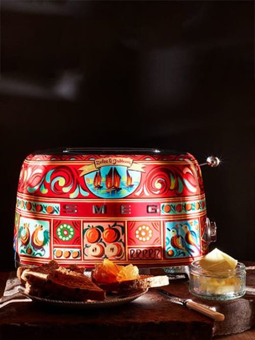 Smeg: Smeg D&G 2x2烤面包机