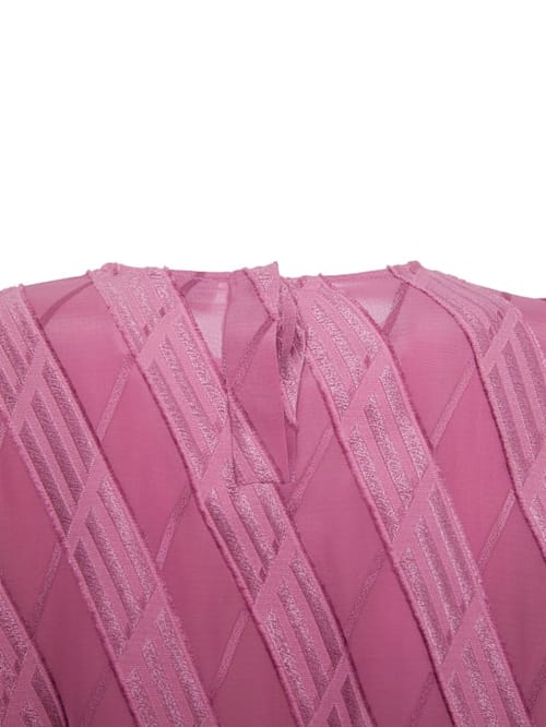 The Attico: Long-Sleeved A-Line Mini Dress