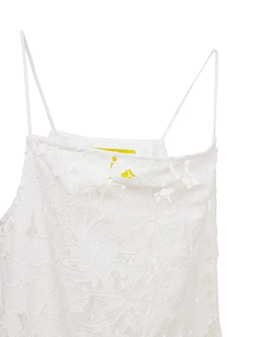 Marques'Almeida: Vestido de algodón con bajo asimétrico