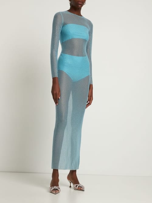 Giuseppe Di Morabito: Maxi dress with crystals