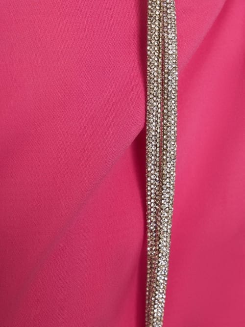 Giuseppe Di Morabito: Mini dress with crystal lace-up back