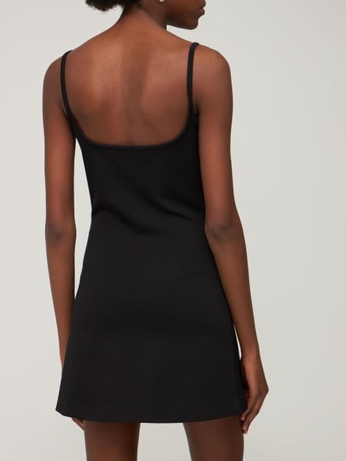 Mach & Mach: Robe courte trapèze à nœuds
