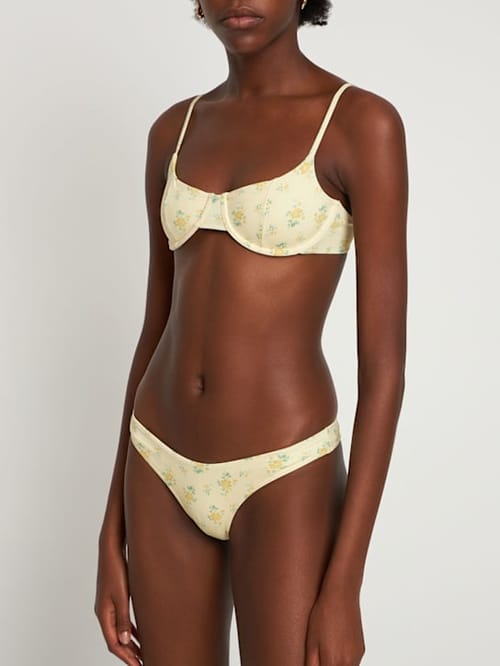 FRANKIES BIKINIS: Katarina印花比基尼泳裤