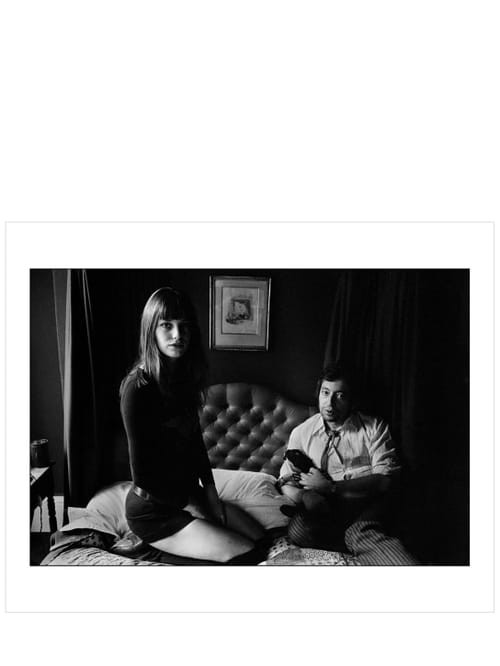Magnum Collection: Jane Birkin & S.Gainsbourg at the flat墙面装饰画