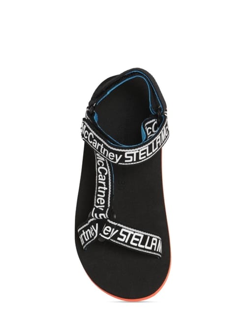 Stella McCartney Kids: Logo科技织物凉鞋